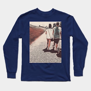 Race track love Long Sleeve T-Shirt